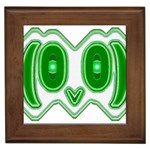 Parenthetics - Owlish   Framed Tile