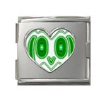 Parenthetics - Owlish   Mega Link Heart Italian Charm (18mm)