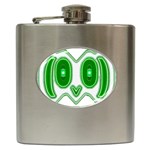 Parenthetics - Owlish   Hip Flask (6 oz)