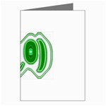 Parenthetics - Owlish   Greeting Card