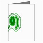 Parenthetics - Owlish   Greeting Card