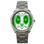 Parenthetics - Owlish   Sport Metal Watch