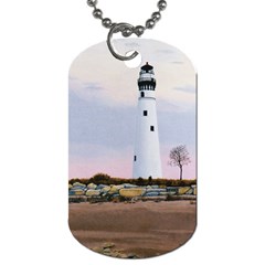 Evening s Light Dog Tag (Two Sides) from ArtsNow.com Back