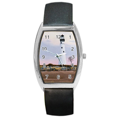 Evening s Light Barrel Style Metal Watch from ArtsNow.com Front