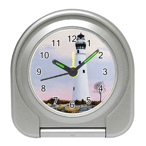 Evening s Light Travel Alarm Clock from ArtsNow.com Front