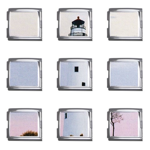 Evening s Light Mega Link Italian Charm (9 pack) from ArtsNow.com Front