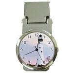 Evening s Light Money Clip Watch