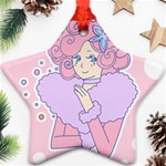 Bubbles Pink Ornament (Star)