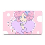 Bubbles Pink Magnet (Rectangular)