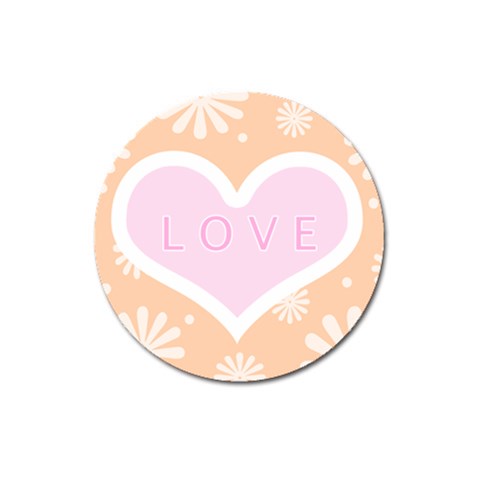 Love Magnet 3  (Round) from ArtsNow.com Front