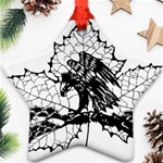 Maple & Eagle Ornament (Star)