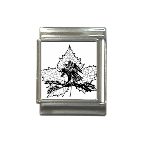Maple & Eagle Italian Charm (13mm) from ArtsNow.com Front