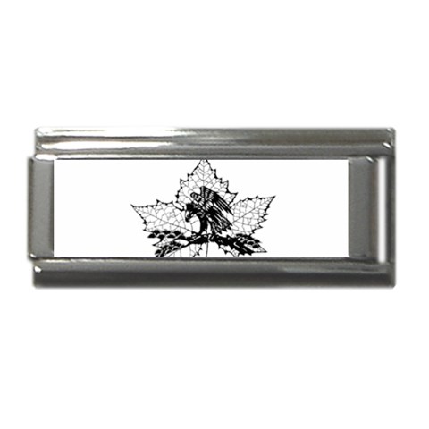 Maple & Eagle Superlink Italian Charm (9mm) from ArtsNow.com Front