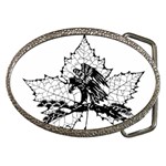 Maple & Eagle Belt Buckle