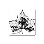 Maple & Eagle Magnet (Square)