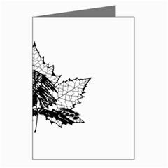Maple & Eagle Greeting Card from ArtsNow.com Left