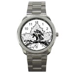 Maple & Eagle Sport Metal Watch