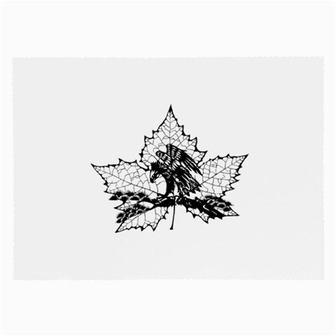Maple & Eagle Glasses Cloth (Large) from ArtsNow.com Front