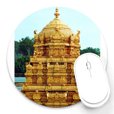 image007 Round Mousepad from ArtsNow.com Front