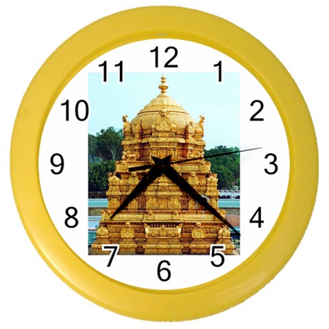 image007 Color Wall Clock from ArtsNow.com Front