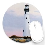 Evening s Light Round Mousepad