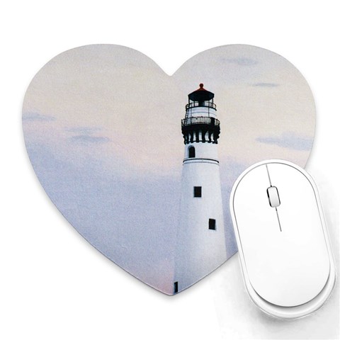 Evening s Light Mousepad (Heart) from ArtsNow.com Front