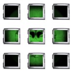 Aliens Green Mega Link Italian Charm (9 pack)