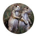 Prairie_Dogs Round Ornament (Two Sides)