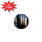 Old_forest 1  Mini Button (10 pack) 