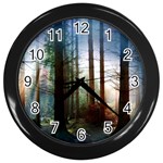 Old_forest Wall Clock (Black)