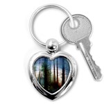 Old_forest Key Chain (Heart)