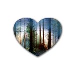 Old_forest Heart Coaster (4 pack)