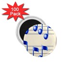 music_notes_2 1.75  Magnet (100 pack) 