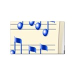 music_notes_2 Sticker Rectangular (10 pack)