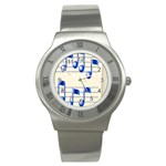 music_notes_2 Stainless Steel Watch