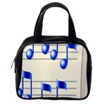 music_notes_2 Classic Handbag (One Side)
