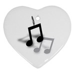 Music%20hooks Ornament (Heart)