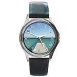 Mallorca Round Metal Watch