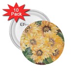 GIRASSOIS I 2.25  Button (10 pack)