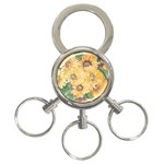 GIRASSOIS I 3-Ring Key Chain