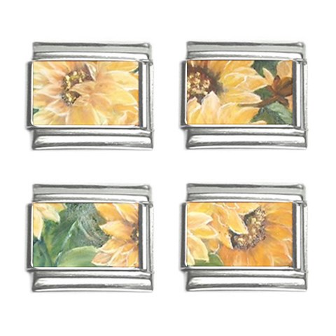 GIRASSOIS I 9mm Italian Charm (4 pack) from ArtsNow.com Front