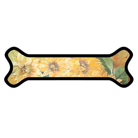 GIRASSOIS I Magnet (Dog Bone) from ArtsNow.com Front