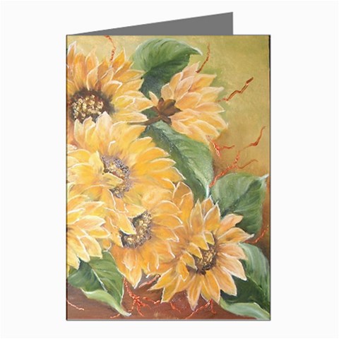 GIRASSOIS I Greeting Cards (Pkg of 8) from ArtsNow.com Left