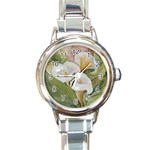 JARROS I Round Italian Charm Watch