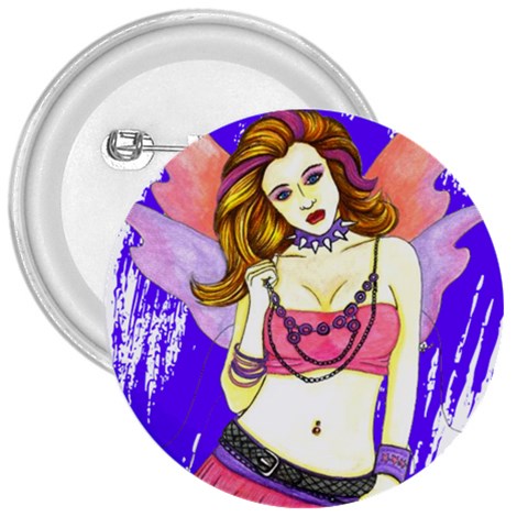 Amber 3  Button from ArtsNow.com Front