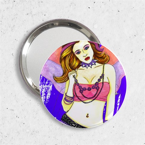 Amber 2.25  Handbag Mirror from ArtsNow.com Front