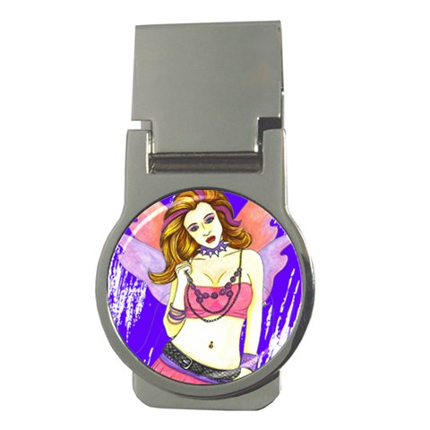 Amber Money Clip (Round) from ArtsNow.com Front