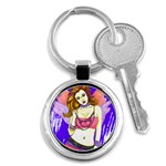 Amber Key Chain (Round)