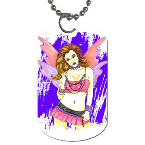 Amber Dog Tag (One Side) from ArtsNow.com Front