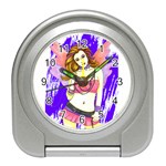 Amber Travel Alarm Clock